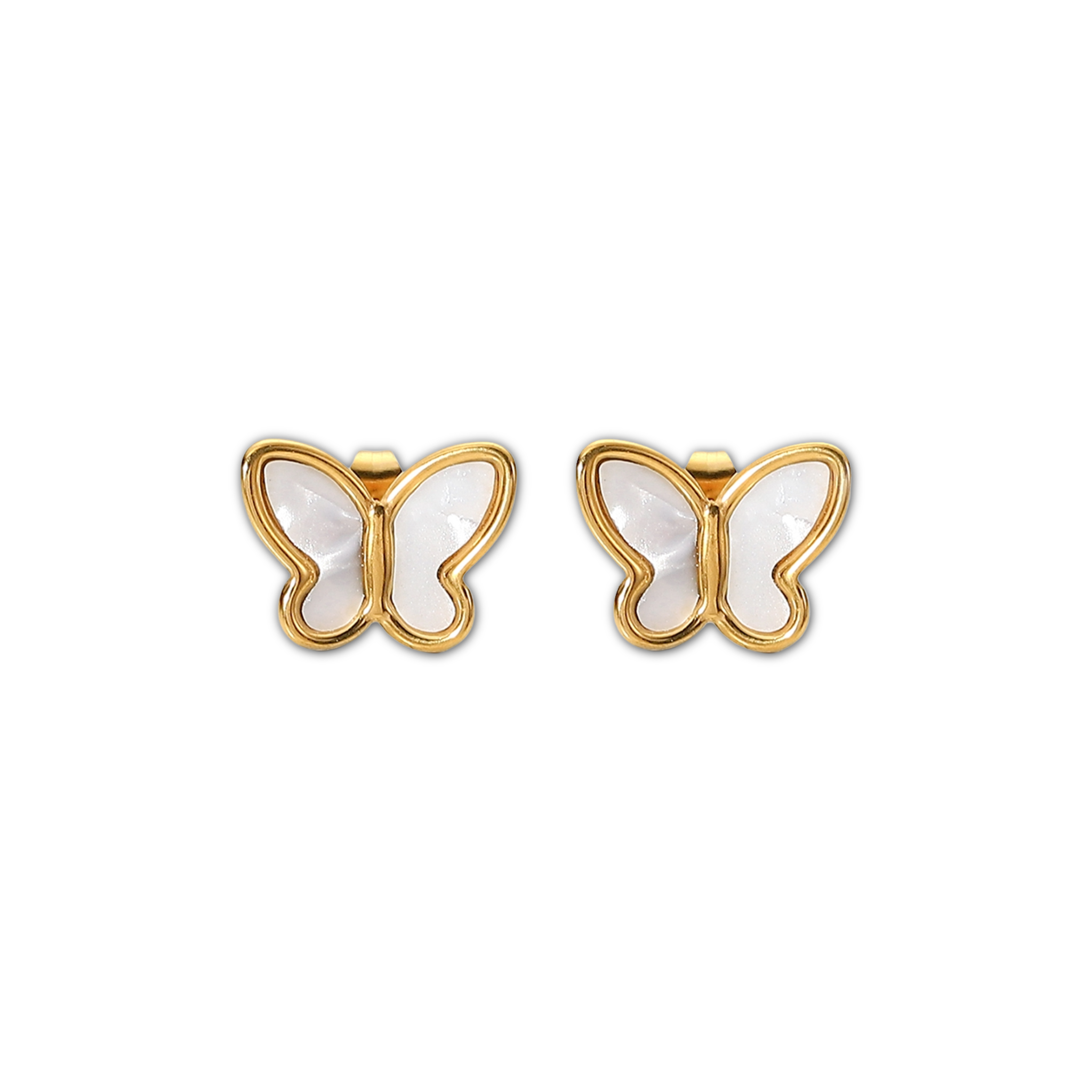 BUTTERFLY STUDS