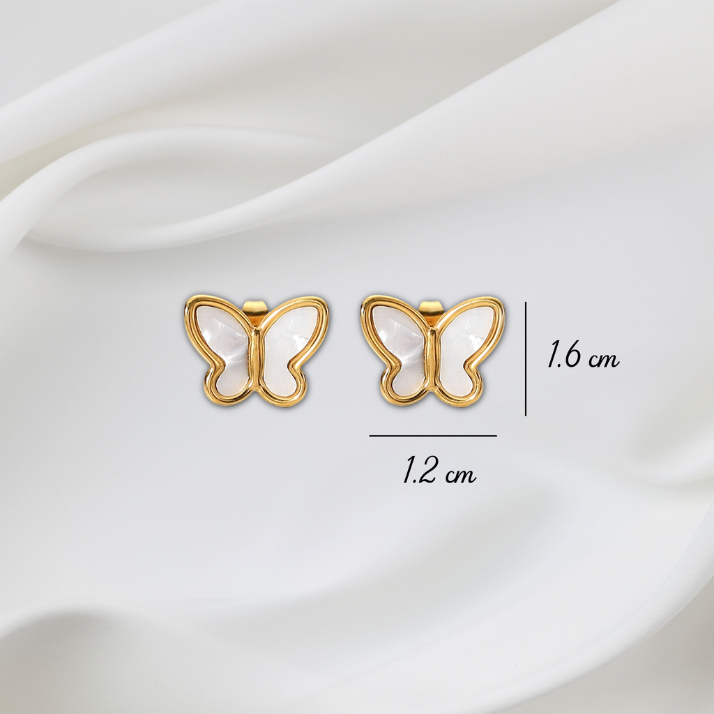 BUTTERFLY STUDS