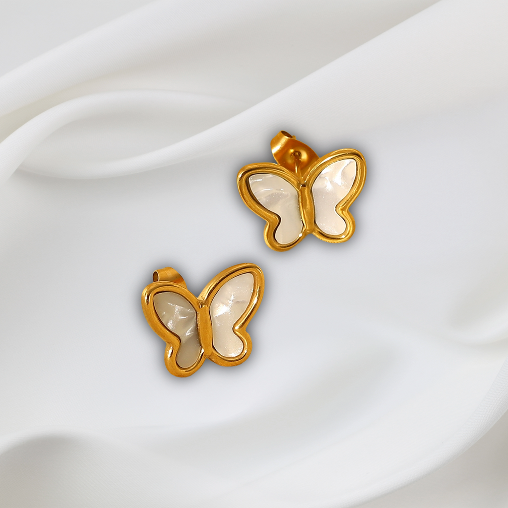 BUTTERFLY STUDS