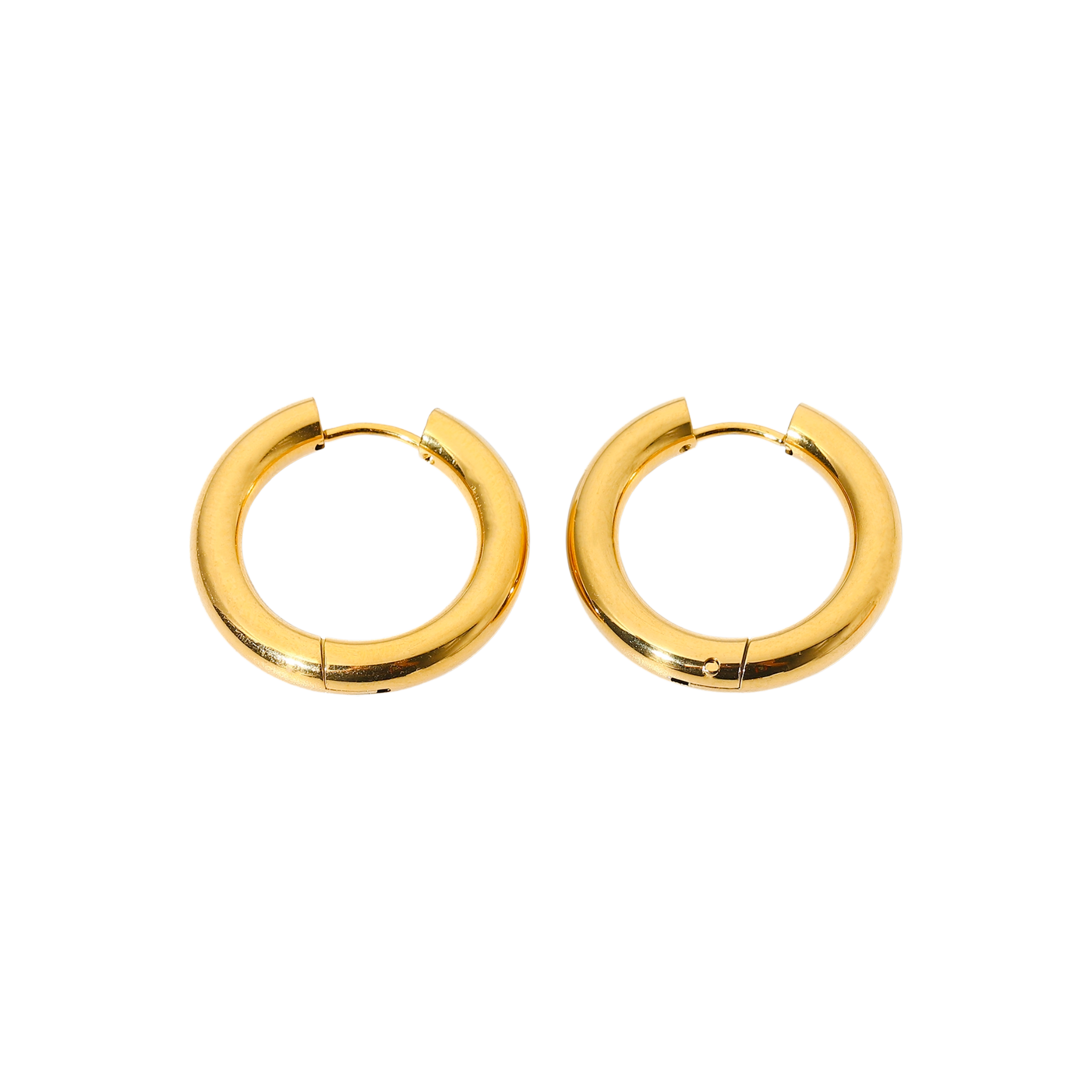 CLASSIC GOLD HOOPS