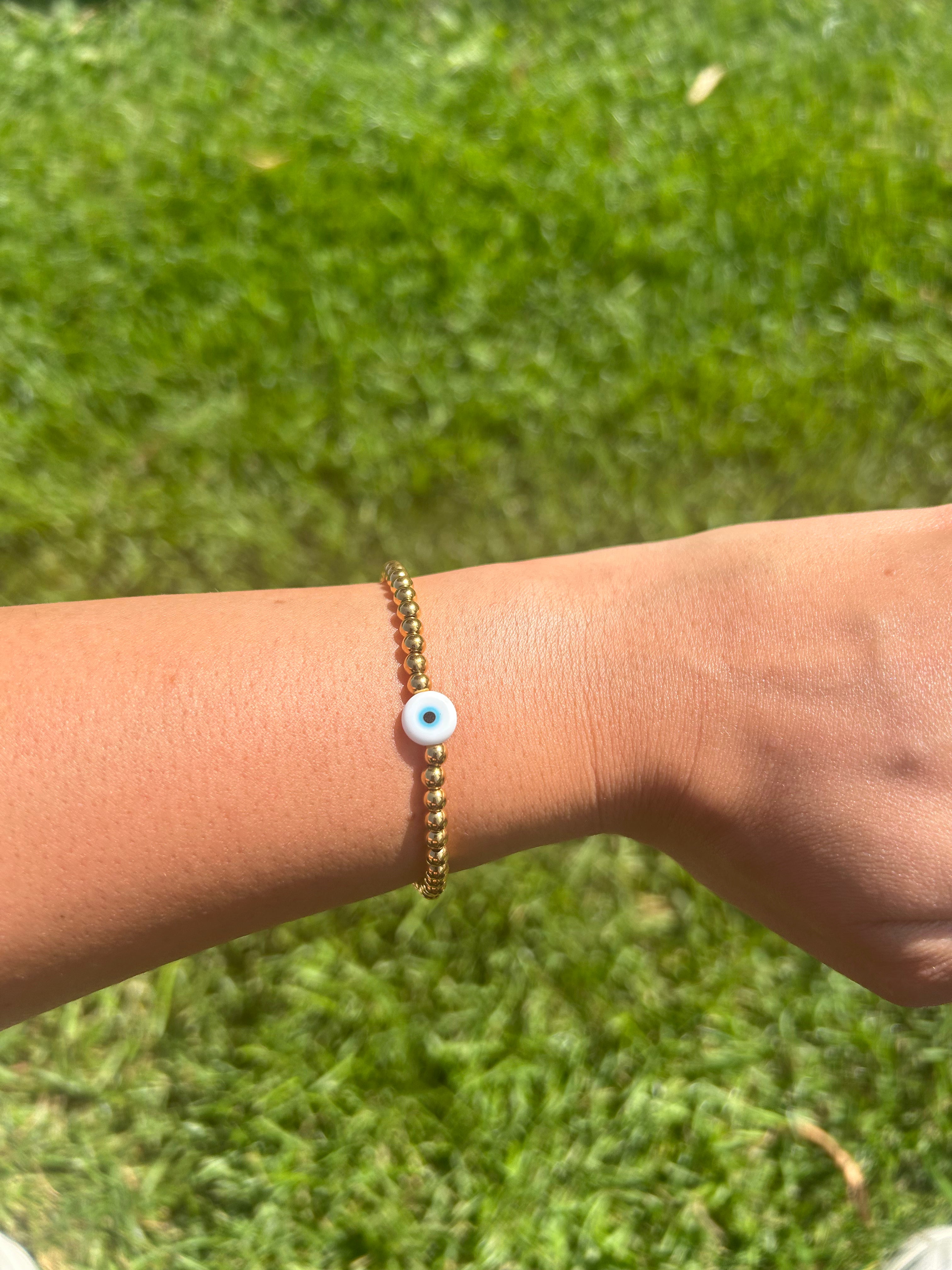 GOLDEN EVIL EYE BRACELET