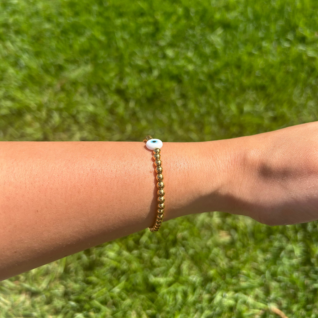 GOLDEN EVIL EYE BRACELET