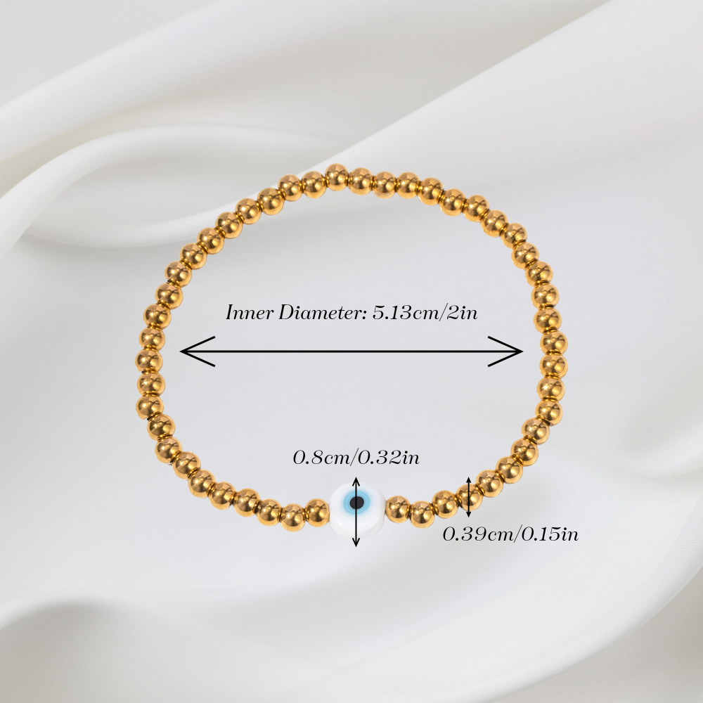 GOLDEN EVIL EYE BRACELET