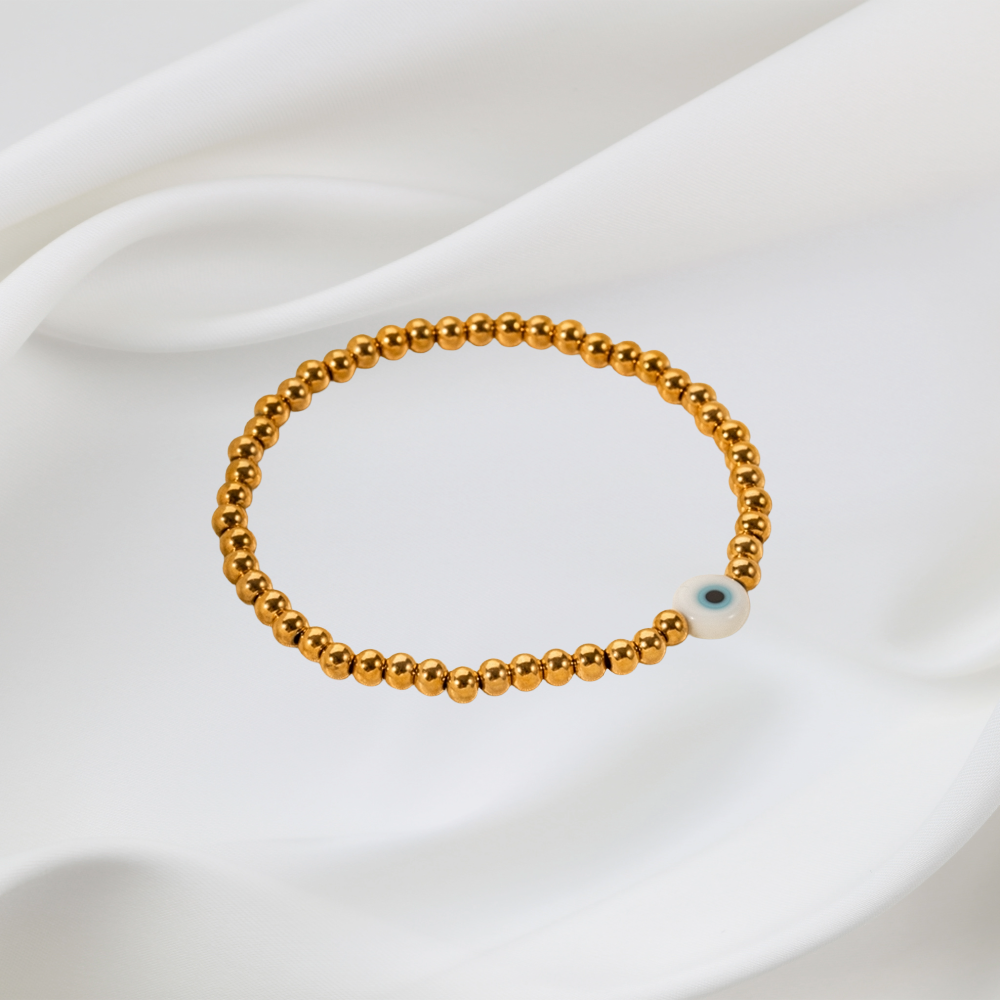 GOLDEN EVIL EYE BRACELET