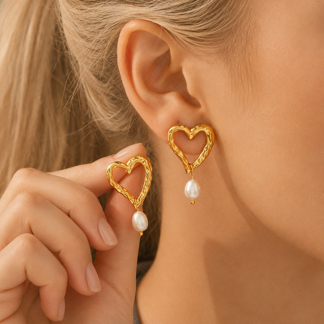 love_for_humanity_heart_pearl_earrings