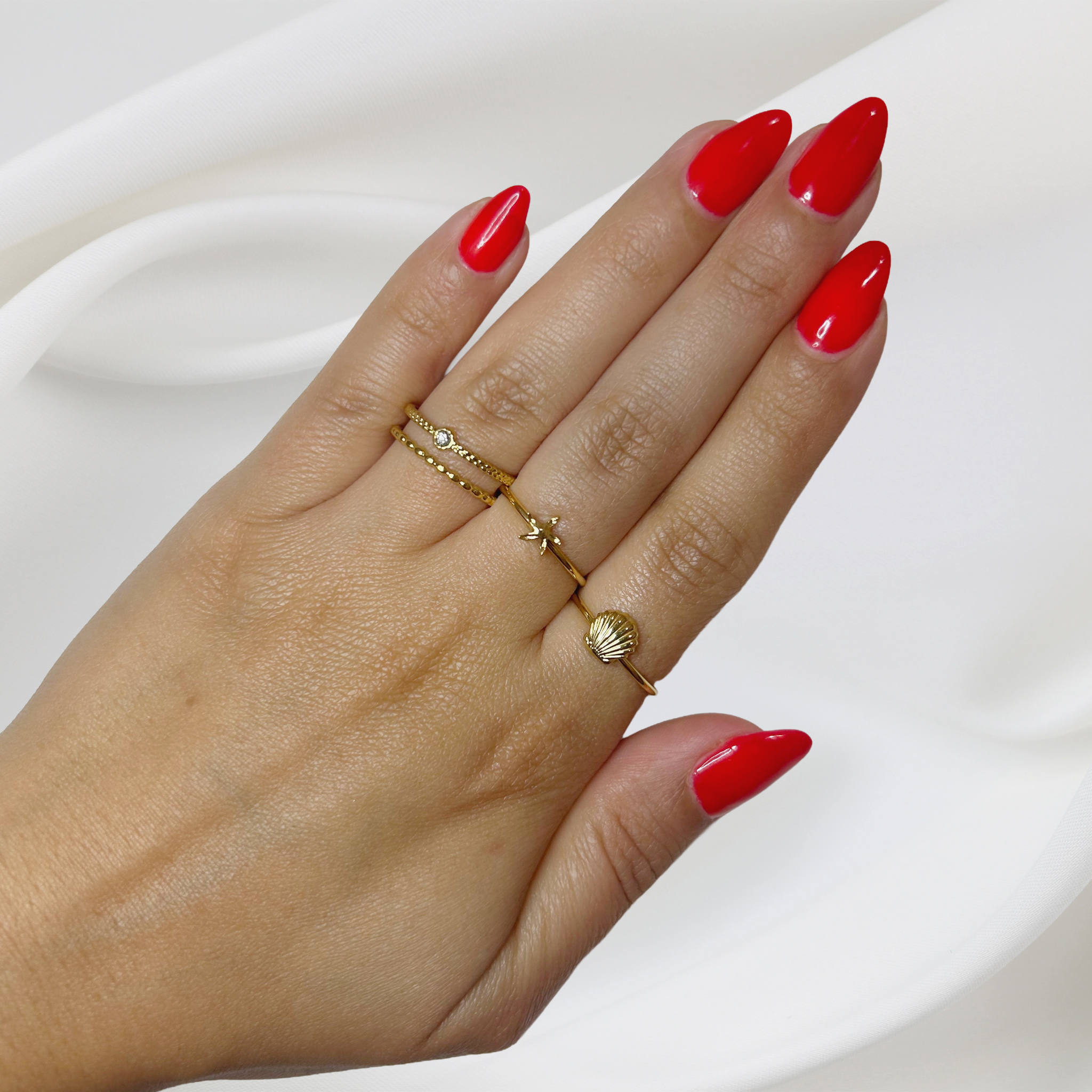 OCEAN TREASURES RING SET